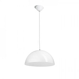 MONROE 40 závěsná lesklá bílá/bílá 230V E27 42W - RED - DESIGN RENDL Obrázek pro produkt MONROE 40 závěsná lesklá bílá/bílá 230V E27 42W - RED - DESIGN RENDL