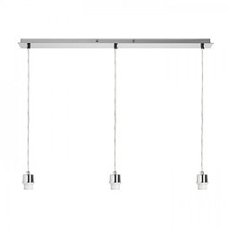 MORE 80 stropní závěsná základna matný nikl 230V E27 3x42W - RED - DESIGN RENDL Obrázek pro produkt MORE 80 stropní závěsná základna matný nikl 230V E27 3x42W - RED - DESIGN RENDL