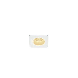 PATTA-F zápustná stropní čtvercová bílá 230V/500mA 9W 38° IP65 3000K - BIG WHITE (SLV) Obrázek pro produkt PATTA-F zápustná stropní čtvercová bílá 230V/500mA 9W 38° IP65 3000K - BIG WHITE (SLV)