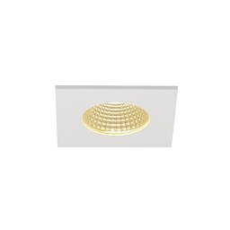 PATTA-I zápustná matná bílá hranatá230V/500mA LED 9W 38° 3000K - BIG WHITE (SLV) Obrázek pro produkt PATTA-I zápustná matná bílá hranatá230V/500mA LED 9W 38° 3000K - BIG WHITE (SLV)