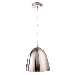 Závěsné svítidlo Bell E27 100W stříbrná/satin - LIGHT IMPRESSIONS Obrázek pro produkt Závěsné svítidlo Bell E27 100W stříbrná/satin - LIGHT IMPRESSIONS