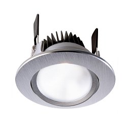 Zápustné stropní svítidlo COB 68 CCT 8W LED stříbrná - LIGHT IMPRESSIONS Obrázek pro produkt Zápustné stropní svítidlo COB 68 CCT 8W LED stříbrná - LIGHT IMPRESSIONS