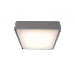 Stropní svítidlo Quadrata I 10W LED 3000K 650lm šedá - LIGHT IMPRESSIONS Obrázek pro produkt Stropní svítidlo Quadrata I 10W LED 3000K 650lm šedá - LIGHT IMPRESSIONS