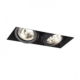 ELECTRA II černá 12V G53 2x50W - RED - DESIGN RENDL Obrázek pro produkt ELECTRA II černá 12V G53 2x50W - RED - DESIGN RENDL