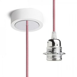 HEX závěsná sada BZ+ČE/BK+CHO+CHK1 230V E27 28W - RED - DESIGN RENDL Obrázek pro produkt HEX závěsná sada BZ+ČE/BK+CHO+CHK1 230V E27 28W - RED - DESIGN RENDL
