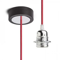 HEX závěsná sada ČZ+ČEK+CHO+CHK1 230V E27 28W - RED - DESIGN RENDL Obrázek pro produkt HEX závěsná sada ČZ+ČEK+CHO+CHK1 230V E27 28W - RED - DESIGN RENDL