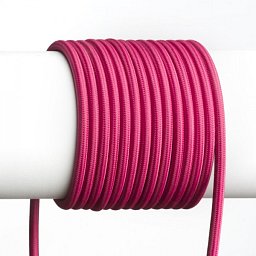 FIT textilní kabel 3X0,75 1bm fuchsiová - RED - DESIGN RENDL Obrázek pro produkt FIT textilní kabel 3X0,75 1bm fuchsiová - RED - DESIGN RENDL