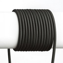 FIT textilní kabel 3X0,75 1bm černá - RED - DESIGN RENDL Obrázek pro produkt FIT textilní kabel 3X0,75 1bm černá - RED - DESIGN RENDL
