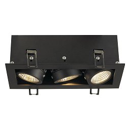 KADUX LED III matná černá 230V/350mA LED 9W 38° 3000K - BIG WHITE (SLV) Obrázek pro produkt KADUX LED III matná černá 230V/350mA LED 9W 38° 3000K - BIG WHITE (SLV)