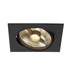 NEW TRIA I ES111 zápustná matná černá 230V GU10 75W - BIG WHITE (SLV) Obrázek pro produkt NEW TRIA I ES111 zápustná matná černá 230V GU10 75W - BIG WHITE (SLV)