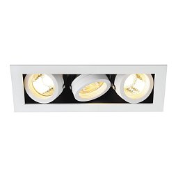 KADUX GU10 III matná bílá 230V GU10 3x50W - BIG WHITE (SLV) Obrázek pro produkt KADUX GU10 III matná bílá 230V GU10 3x50W - BIG WHITE (SLV)
