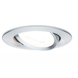 Zápustné svítidlo Nova IP23 kulaté hliník 1ks max. 35W GU10 - PAULMANN Obrázek pro produkt Zápustné svítidlo Nova IP23 kulaté hliník 1ks max. 35W GU10 - PAULMANN