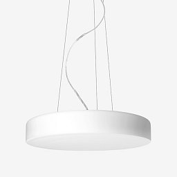 Závěsné svítidlo ZERO 34,8W LED 3000K sklo šedá opál ZL3.K1.Z500 - LUCIS Obrázek pro produkt Závěsné svítidlo ZERO 34,8W LED 3000K sklo šedá opál ZL3.K1.Z500 - LUCIS