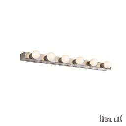 Nástěnné svítidlo Ideal Lux Prive' AP6 cromo 045627 chromové 60,5cm - IDEALLUX Obrázek pro produkt Nástěnné svítidlo Ideal Lux Prive' AP6 cromo 045627 chromové 60,5cm - IDEALLUX