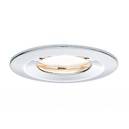 Zápustné svítidlo LED Coin Slim IP65 kulaté 6,8W chrom 1ks stmívatelné - PAULMANN Obrázek pro produkt Zápustné svítidlo LED Coin Slim IP65 kulaté 6,8W chrom 1ks stmívatelné - PAULMANN