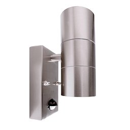 Nástěnné svítidlo Zilly Up & Down stříbrné 35W GU10 IP44 230V - LIGHT IMPRESSIONS Obrázek pro produkt Nástěnné svítidlo Zilly Up & Down stříbrné 35W GU10 IP44 230V - LIGHT IMPRESSIONS