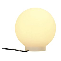 Venkovní svítidlo ROTOBALL FLOOR 25, bílé, E27, IP44 - BIG WHITE (SLV) Obrázek pro produkt Venkovní svítidlo ROTOBALL FLOOR 25, bílé, E27, IP44 - BIG WHITE (SLV)