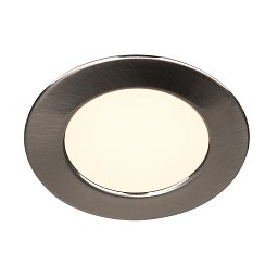 VÝPRODEJ Downlight DL 126 LED, kulaté, kartáčovaný kov, 2700K - BIG WHITE (SLV) Obrázek pro produkt VÝPRODEJ Downlight DL 126 LED, kulaté, kartáčovaný kov, 2700K - BIG WHITE (SLV)