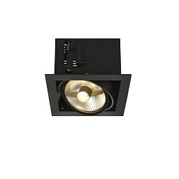 KADUX 1 ES111, svítidlo typu downlight, černé matné, max. 75 W - BIG WHITE (SLV) Obrázek pro produkt KADUX 1 ES111, svítidlo typu downlight, černé matné, max. 75 W - BIG WHITE (SLV)
