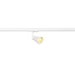 Bodové svítidlo AVO vč. 1fáz. adaptéru, bílé, 1x GU10, max. 50 W - BIG WHITE (SLV) Obrázek pro produkt Bodové svítidlo AVO vč. 1fáz. adaptéru, bílé, 1x GU10, max. 50 W - BIG WHITE (SLV)