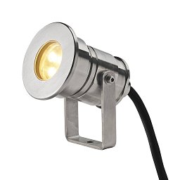 DASAR Projector LED PRO, nerezová ocel 316, 7 W, 3000K, 12–24 V - BIG WHITE (SLV) Obrázek pro produkt DASAR Projector LED PRO, nerezová ocel 316, 7 W, 3000K, 12–24 V - BIG WHITE (SLV)