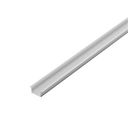GLENOS, lineární vestavný profil 3314-100, 1 m, eloxovaný Al - BIG WHITE (SLV) Obrázek pro produkt GLENOS, lineární vestavný profil 3314-100, 1 m, eloxovaný Al - BIG WHITE (SLV)