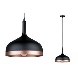 Závěsné svítidlo Neordic Embla černá / měď - PAULMANN Obrázek pro produkt Závěsné svítidlo Neordic Embla černá / měď - PAULMANN