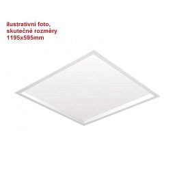 LED panel ELITE bílý LED 72W 4000K 1195x595mm mikroprisma hranaté - KOHL-Lighting Obrázek pro produkt LED panel ELITE bílý LED 72W 4000K 1195x595mm mikroprisma hranaté - KOHL-Lighting