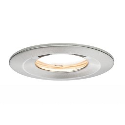 Zápustné svítidlo LED Coin Slim IP65 kulaté 6,8W železo 1ks stmívatelné - PAULMANN Obrázek pro produkt Zápustné svítidlo LED Coin Slim IP65 kulaté 6,8W železo 1ks stmívatelné - PAULMANN
