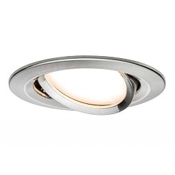 Zápustné svítidlo LED Coin Slim IP23 kulaté 6,8W železo 3ks stmívatelné, výklopné - PAULMANN Obrázek pro produkt Zápustné svítidlo LED Coin Slim IP23 kulaté 6,8W železo 3ks stmívatelné, výklopné - PAULMANN