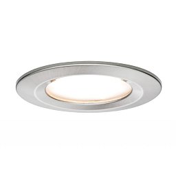 Zápustné svítidlo LED Coin Slim IP44 kulaté 6,8W železo 3ks stmívatelné - PAULMANN Obrázek pro produkt Zápustné svítidlo LED Coin Slim IP44 kulaté 6,8W železo 3ks stmívatelné - PAULMANN