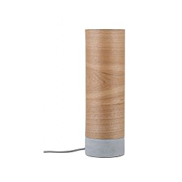 Stolní lampa Neordic Skadi dřevo / beton - PAULMANN Obrázek pro produkt Stolní lampa Neordic Skadi dřevo / beton - PAULMANN