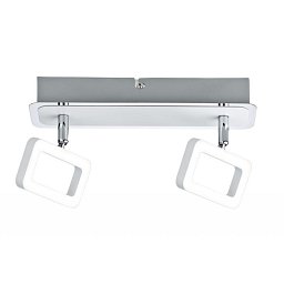 Spotové svítidlo Frame LED bílá / chrom vč.zdroje 2x4,5W - PAULMANN Obrázek pro produkt Spotové svítidlo Frame LED bílá / chrom vč.zdroje 2x4,5W - PAULMANN
