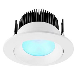 Zápustné svítidlo COB 94 RGBW bílá LED 16W 3000K 710lm - LIGHT IMPRESSIONS Obrázek pro produkt Zápustné svítidlo COB 94 RGBW bílá LED 16W 3000K 710lm - LIGHT IMPRESSIONS