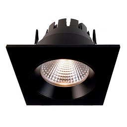 Zápustné svítidlo Orionis hranaté černá LED 6,50W 2700K 645lm - LIGHT IMPRESSIONS Obrázek pro produkt Zápustné svítidlo Orionis hranaté černá LED 6,50W 2700K 645lm - LIGHT IMPRESSIONS