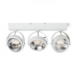 KELLY LED III nástěnná bílá 230V LED 3x12W 24° 3000K - RED - DESIGN RENDL Obrázek pro produkt KELLY LED III nástěnná bílá 230V LED 3x12W 24° 3000K - RED - DESIGN RENDL