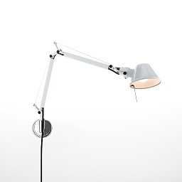 Tolomeo Micro nástěnné - lesklá bílá - tělo lampy - ARTEMIDE Obrázek pro produkt Tolomeo Micro nástěnné - lesklá bílá - tělo lampy - ARTEMIDE