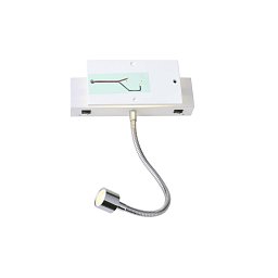 VÝPRODEJ VZORKU MANA nástěnné světlo bodové LED 3000K bílé / chrom - BIG WHITE (SLV) Obrázek pro produkt VÝPRODEJ VZORKU MANA nástěnné světlo bodové LED 3000K bílé / chrom - BIG WHITE (SLV)