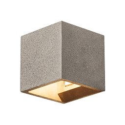 SOLID CUBE nástěnné světlo QT14 černý pískovec max. 25W - BIG WHITE (SLV) Obrázek pro produkt SOLID CUBE nástěnné světlo QT14 černý pískovec max. 25W - BIG WHITE (SLV)