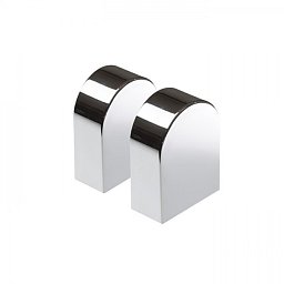 TAMPA koncové krytky chrom - RED - DESIGN RENDL Obrázek pro produkt TAMPA koncové krytky chrom - RED - DESIGN RENDL