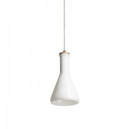 PULIRE CON závěsná opálové sklo/dřevo/chrom 230V E14 28W - RED - DESIGN RENDL Obrázek pro produkt PULIRE CON závěsná opálové sklo/dřevo/chrom 230V E14 28W - RED - DESIGN RENDL