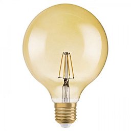 OSRAM Vintage Globe 125 stmívatelná 230V E27 LED EQ51 2400K - DESIGN RENDL Obrázek pro produkt OSRAM Vintage Globe 125 stmívatelná 230V E27 LED EQ51 2400K - DESIGN RENDL