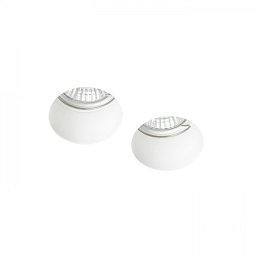 QUO R II zápustná sádrová 230V GU10 2x35W - RED - DESIGN RENDL Obrázek pro produkt QUO R II zápustná sádrová 230V GU10 2x35W - RED - DESIGN RENDL