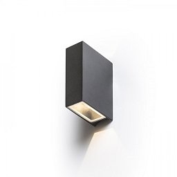 UKKO nástěnná černá 230V LED 2x3W 55° IP54 3000K - RED - DESIGN RENDL Obrázek pro produkt UKKO nástěnná černá 230V LED 2x3W 55° IP54 3000K - RED - DESIGN RENDL