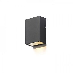 PEKKO nástěnná černá 230V LED 3W 67° IP54 3000K - RED - DESIGN RENDL Obrázek pro produkt PEKKO nástěnná černá 230V LED 3W 67° IP54 3000K - RED - DESIGN RENDL