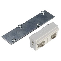 PODÉLNÁ spojka, pro vysokonapěťovou 3fázovou montážní PŘÍPOJNICi EUTRAC, elektrická/mechanická, bílá - BIG WHITE (SLV) Obrázek pro produkt PODÉLNÁ spojka, pro vysokonapěťovou 3fázovou montážní PŘÍPOJNICi EUTRAC, elektrická/mechanická, bílá - BIG WHITE (SLV)