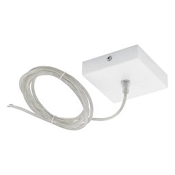 Baldachýn SALOBRENA bílý 2m transparentní kabel - EGLO Obrázek pro produkt Baldachýn SALOBRENA bílý 2m transparentní kabel - EGLO