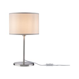 Tessa stolní lampa Creme/kov kartáčovaný bez zdroje světla, max. 40W E14 - PAULMANN Obrázek pro produkt Tessa stolní lampa Creme/kov kartáčovaný bez zdroje světla, max. 40W E14 - PAULMANN