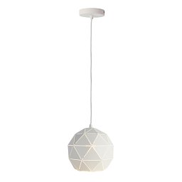 Deko-Light závěsné svítidlo Asterope kulaté 250 230V E27 1x max. 60W 1400 mm matná bílá- LIGHT IMPRESSIONS Obrázek pro produkt Deko-Light závěsné svítidlo Asterope kulaté 250 230V E27 1x max. 60W 1400 mm matná bílá- LIGHT IMPRESSIONS