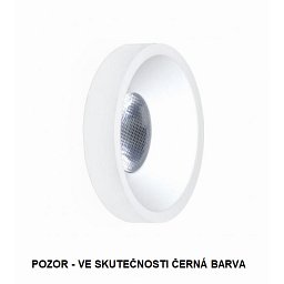 Zápustné svítidlo KLEE černé LED 2,5W 25º 3000K 129lm - BPM Obrázek pro produkt Zápustné svítidlo KLEE černé LED 2,5W 25º 3000K 129lm - BPM